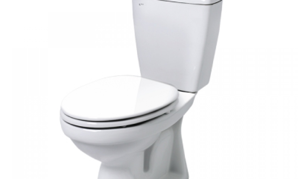 Bàn cầu 2 khối Inax C180VAN, nắp CF-37AKV trắng (Khuyến mại Lavabo Inax280V)