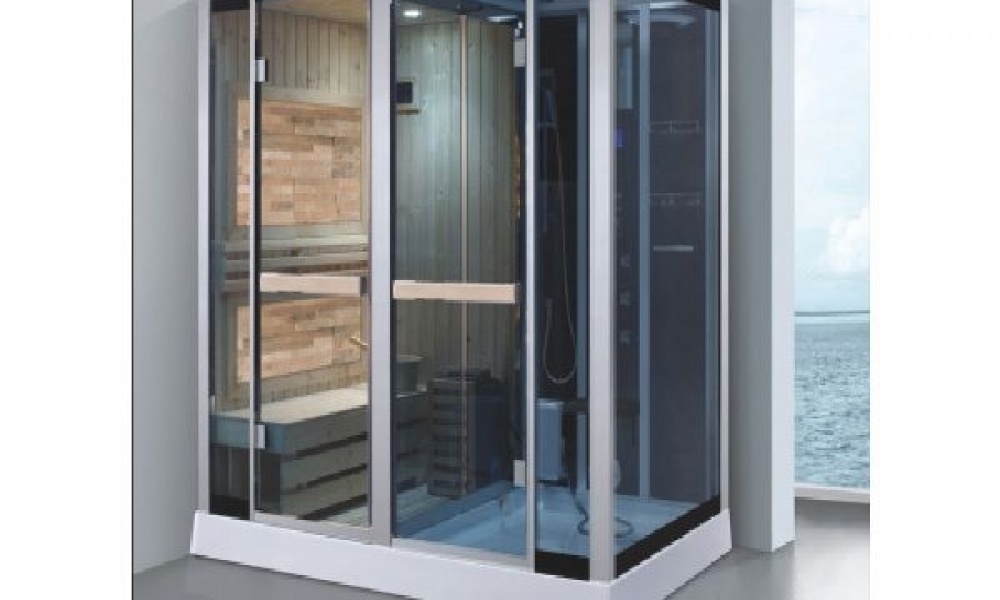Phòng tắm xông hơi khô kết hợp ướt KADAWA KW-8873
