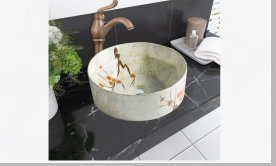 Lavabo sứ đặt bàn cao cấp Odin 903L 1