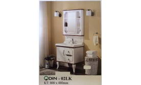 Lavabo tủ kính Odin-02LK